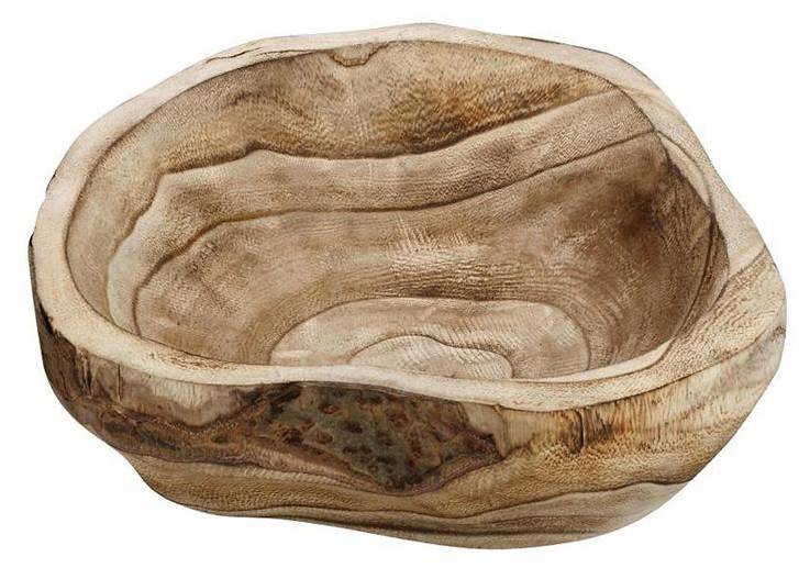 ΜΠΟΛ ESPIEL ΣΤΡΟΓΓΥΛΟ ΞΥΛΟ ΚΑΦΕ 25Χ23.5Χ7CM