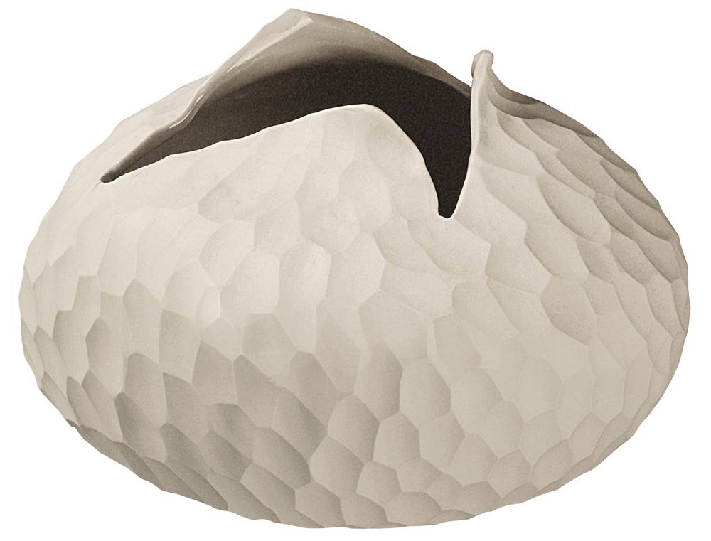 ΒΑΖΟ ASA SELECTION CARVE ΚΕΡΑΜΙΚΟ ΛΕΥΚΟ 8X13CM