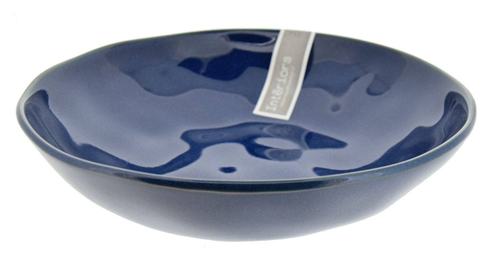 ΠΙΑΤΟ ΒΑΘΥ EASY LIFE ΙΝΤΕRΙΟRS ΠΟΡΣΕΛΑΝΗ ΜΠΛΕ (19X4CM)