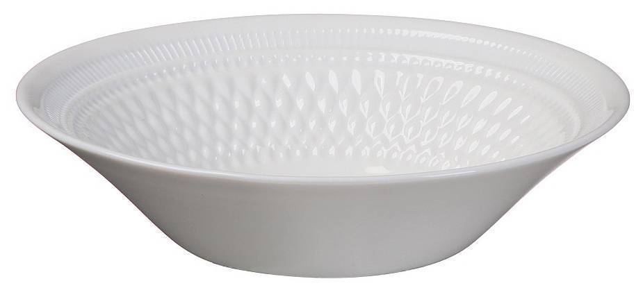 LUMINARC ΜΠΟΛ LUMINARC ALIZEE PERLE ΠΟΡΣΕΛΑΝΗ ΣΤΡΟΓΓΥΛΟ ΛΕΥΚΟ (18CM)