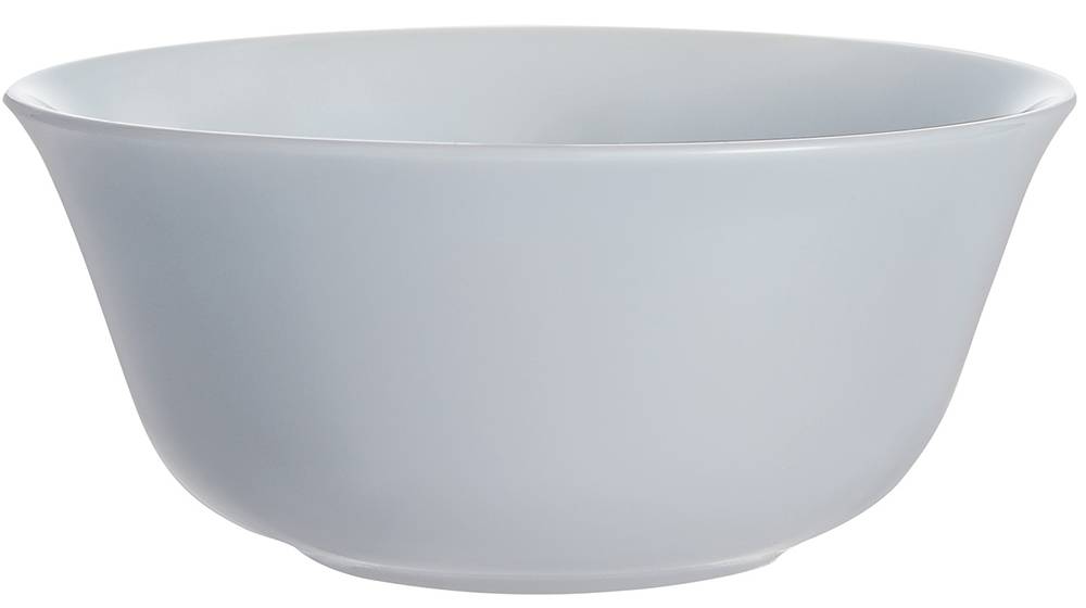 LUMINARC ΜΠΟΛ LUMINARC CARINE GRANIT ΣΤΡΟΓΓΥΛΟ ΛΕΥΚΟ (12CM)