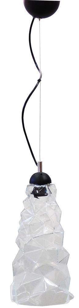 ΦΩΤΙΣΤΙΚΟ ΟΡΟΦΗΣ HERONIA LIGHTING GL-5030/18 ICE ΓΥΑΛΙ ΔΙΑΦΑΝΕΣ 100Χ18CM