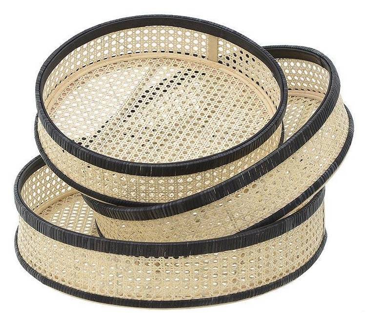 INART ΚΑΛΑΘΙΑ INART ΡΑΤΤΑΝ NATURAL 3TMX 50Χ10,5CM