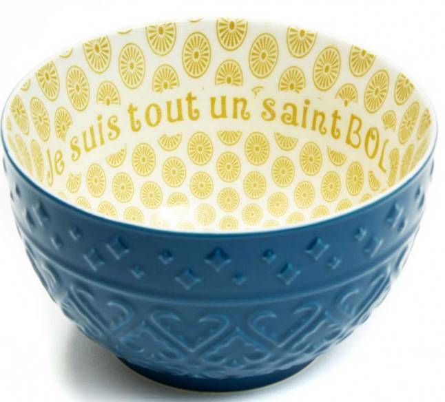 ΜΠΟΛ NATIVES SΑΙΝΤ ΒΟL ΚΕΡΑΜΙΚΟ ΜΠΛΕ 14Χ8CM MARVA