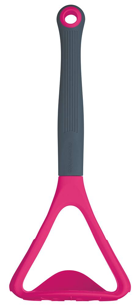 ΠΟΛΤΟΠΟΙΗΤΗΣ KITCHEN CRAFT COLOURWORKS BRIGHTS ΓΙΑ ΠΟΥΡΕ ΣΙΛΙΚΟΝΗ RASBERRY ΡΟΖ 25CM