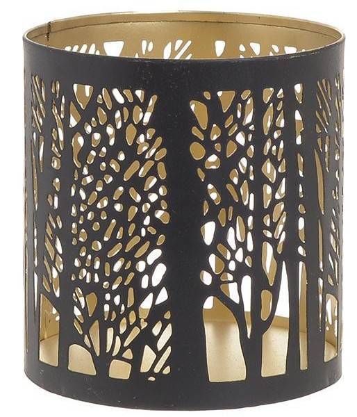 ΚΗΡΟΠΗΓΙΟ INART ΜΕΤΑΛΛΟ ΜΑΥΡΟ 10Χ10Χ10CM INART