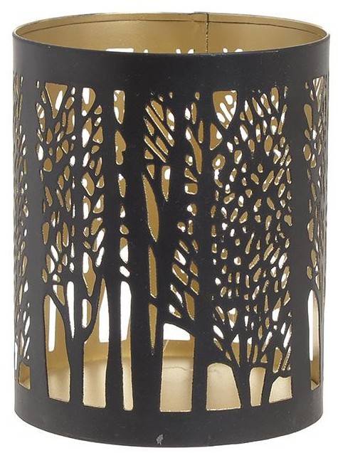 ΚΗΡΟΠΗΓΙΟ INART ΜΕΤΑΛΛΟ ΜΑΥΡΟ 11Χ11Χ13CM