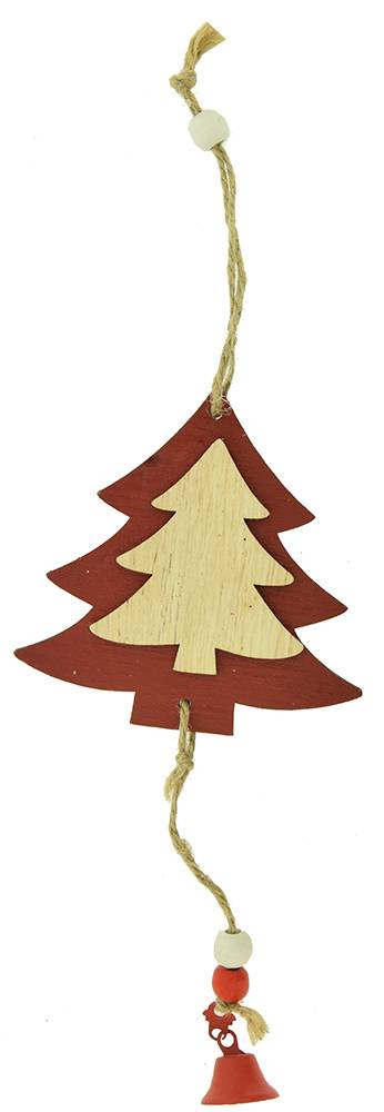 ΧΡΙΣΤΟΥΓΕΝΝΙΑΤΙΚΟ ΣΤΟΛΙΔΙ CHRISTMAS ΔΕΝΤΡΟ ΚΟΚΚΙΝΟ 9CM CHRISTMAS COLLECTION