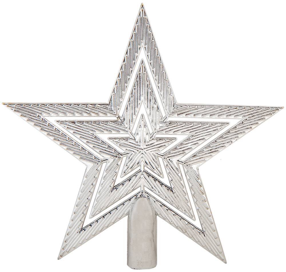 ΧΡΙΣΤΟΥΓΕΝΝΙΑΤΙΚΟ ΣΤΟΛΙΔΙ CHRISTMAS ΚΟΡΥΦΗ ΑΣΤΕΡΙ ΑΣΗΜΙ 15CM CHRISTMAS COLLECTION