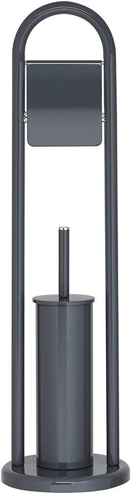 ΒΑΣΗ ΡΟΛΟΥ SEALSKIN ACERO ΜΕ ΠΙΓΚΑΛ ΜΕΤΑΛΛΟ ΓΚΡΙ 19X70.5X19CM