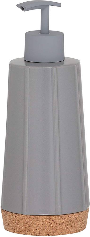 ΑΝΤΛΙΑ ΣΑΠΟΥΝΙΟΥ SEALSKIN CORK ΠΟΡΣΕΛΑΝΗ ΓΚΡΙ (7.1X7.1X20CM)