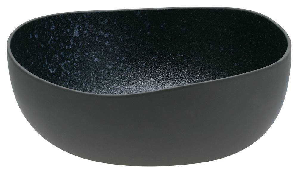 ΣΑΛΑΤΙΕΡΑ HOME FASHION ACCESSORIES GRANITE ΠΟΡΣΕΛΑΝΗ ΜΠΛΕ 24,2X22X8,5CM HOME FASHION ACCESSORIES