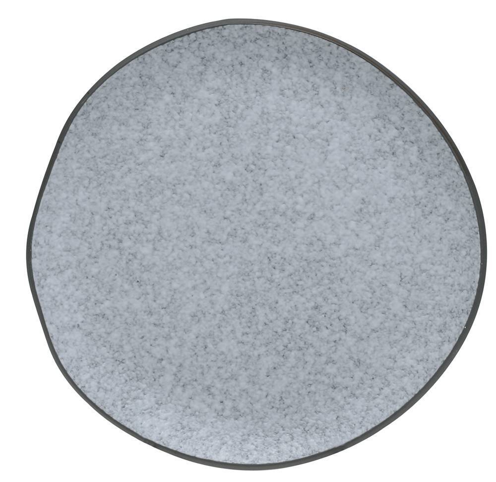 ΠΙΑΤΟ ΦΡΟΥΤΟΥ HOME FASHION ACCESSORIES GRANITE ΠΟΡΣΕΛΑΝΗ ΓΚΡΙ 18,7X18,3X2,3CM