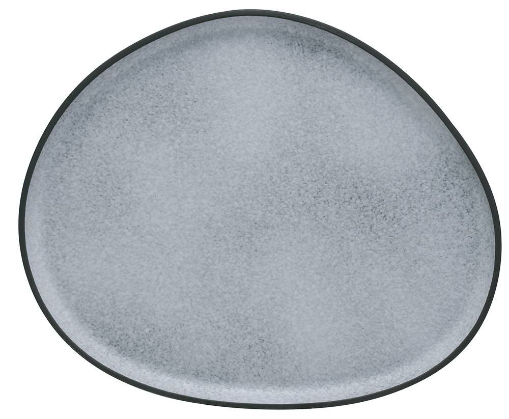 ΠΙΑΤΕΛΑ ΣΕΡΒΙΡΙΣΜΑΤΟΣ HOME FASHION ACCESSORIES GRANITE ΠΟΡΣΕΛΑΝΗ ΓΚΡΙ 34X27,8X2,2CM HOME FASHION ACCESSORIES