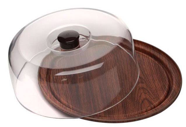 ΤΟΥΡΤΙΕΡΑ EVELIN ΠΛΑΣΤΙΚΗ ΜΕ ΚΑΠΑΚΙ (23X10CM)