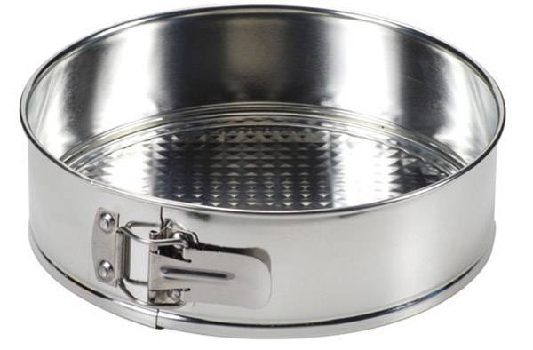 ΦΟΡΜΑ ΚΕΪΚ PAL ΜΕΤΑΛΛΙΚΗ ΛΥΟΜΕΝΗ ΑΣΗΜΙ ΣΤΡΟΓΓΥΛΗ (26 CM)