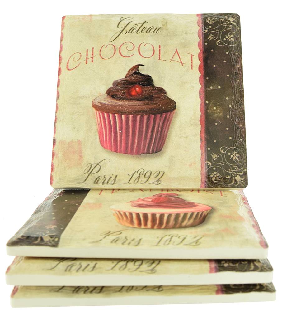 ΣΟΥΒΕΡ ETOILE GATEAU PARIS 1892 ΚΕΡΑΜΙΚΟ 4ΤΜΧ (11Χ11Χ0.5CM) ETOILE