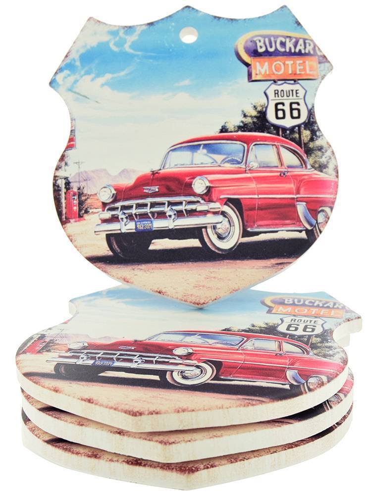 ΣΟΥΒΕΡ ETOILE ROUTE 66 MOTEL ΚΕΡΑΜΙΚΟ 4ΤΜΧ (11Χ12Χ0.5CM)