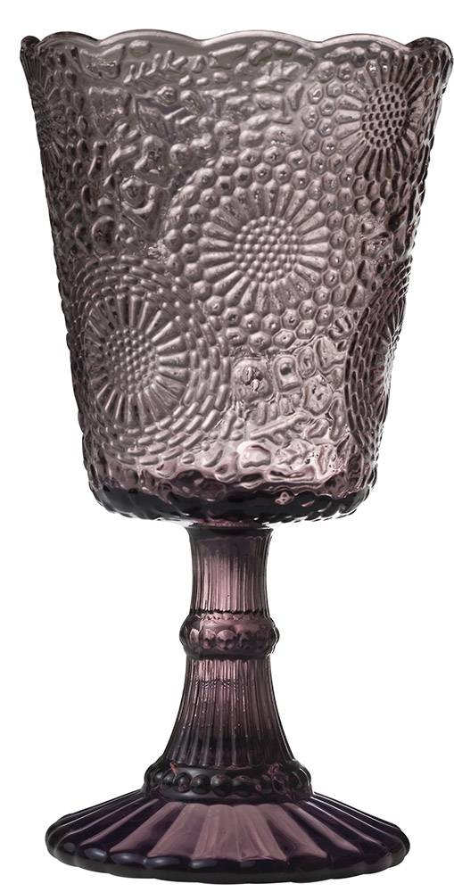 ΠΟΤΗΡΙ ΚΡΑΣΙΟΥ HOME FASHION ACCESSORIES VINTAGE ΜΩΒ 300ML HOME FASHION ACCESSORIES