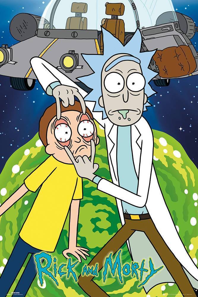 POSTER RICK AND MORTY (61X91.5CM)