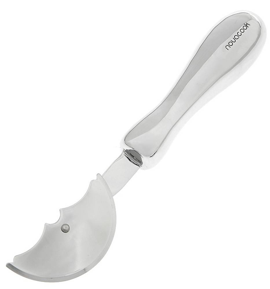 ΚΟΦΤΗΣ ΓΙΑ ΡΙΖΖΑ NOVACOOK ΜΙΣΟΦΕΓΓΑΡΟ INOX 19X3CM