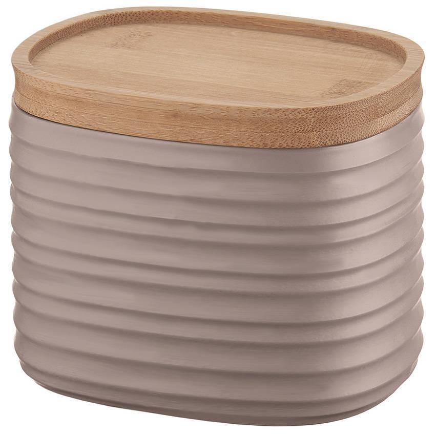 GUZZINI ΒΑΖΟ ΑΠΟΘΗΚΕΥΣΗΣ GUZZINI ΤΙΕRRΑ ΒΑΜΒΟΟ ΚΑΠΑΚΙ ΚΑΦΕ 500ΜL 12.3X9.4X11CM