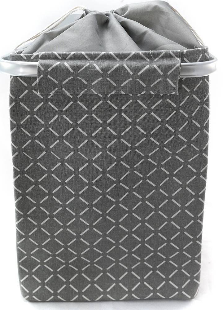 ΚΑΛΑΘΙ ΑΠΛΥΤΩΝ CHIOS HELLAS ΜΕ ΣΧΕΔΙΟ KAMBAΣ ΑΛΟΥΜΙΝΙΟ ΑΝΘΡΑΚΙ 35Χ35Χ50CM