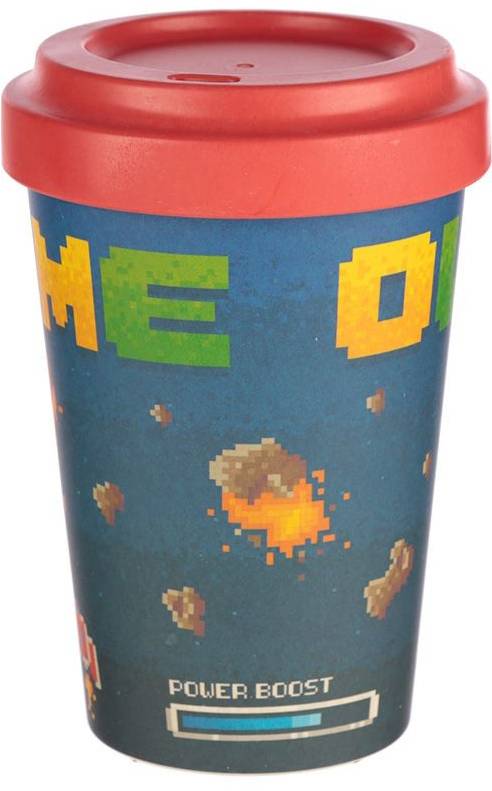 SIA ΠΟΤΗΡΙ BAMBOOCUP GAME OVER REUSABLE SCREW TOP (403ML)