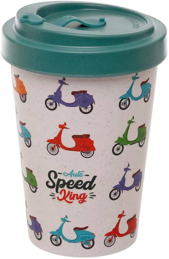 BAMBOOCUP ΠΟΤΗΡΙ BAMBOOCUP SPEED KING SCOOTER REUSABLE COMPOSITE TRAVEL (403ML)