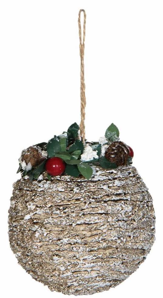 CLICK ΧΡΙΣΤΟΥΓΕΝΝΙΑΤΙΚΟ ΣΤΟΛΙΔΙ CHRISTMAS ΜΠΑΛΑ ΞΥΛΟ 10CM