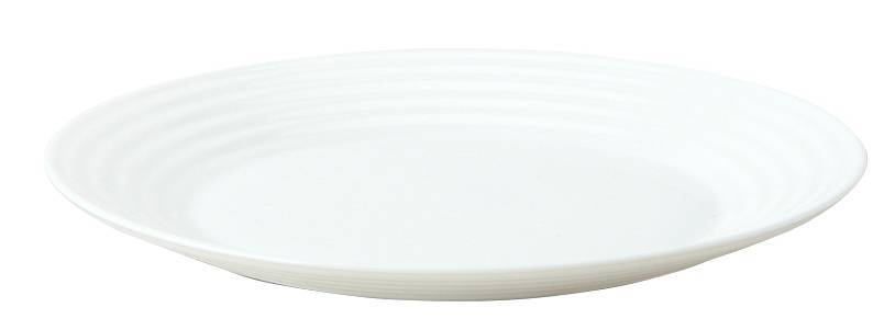 LUMINARC ΠΙΑΤΟ ΦΡΟΥΤΟΥ LUMINARC HARENA ΣΤΡΟΓΓΥΛΟ ΛΕΥΚΟ (19CM)