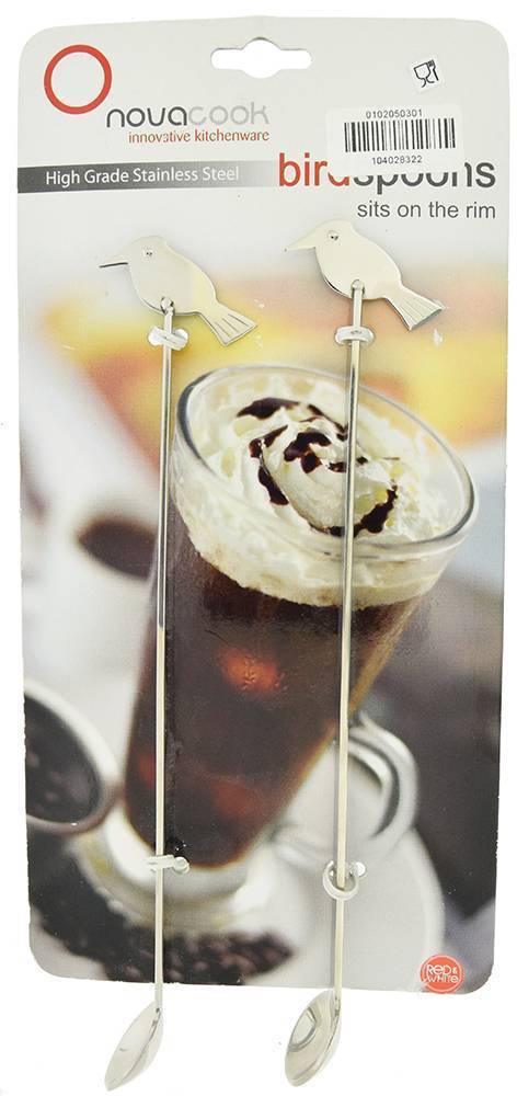 ΚΟΥΤΑΛΑΚΙΑ LATTE NOVACOOK ΑΝΟΞΕΙΔΩΤΟ ΑΤΣΑΛI 19CM (2ΤΜΧ)