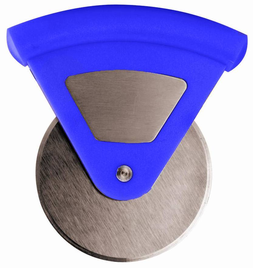 IBILI ΚΟΠΤΗΣ ΠΙΤΣΑΣ IBILI ΑΝΟΞΕΙΔΩΤΟ ΑΤΣΑΛΙ ΠΛΑΣΤΙΚΟ ΜΠΛΕ 8X8X11CM