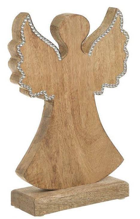 ΧΡΙΣΤΟΥΓΕΝΝΙΑΤΙΚΟ ΔΙΑΚΟΣΜΗΤΙΚΟ INART ΞΥΛΟ ΜΠΕΖ 18X6Χ26CM INART