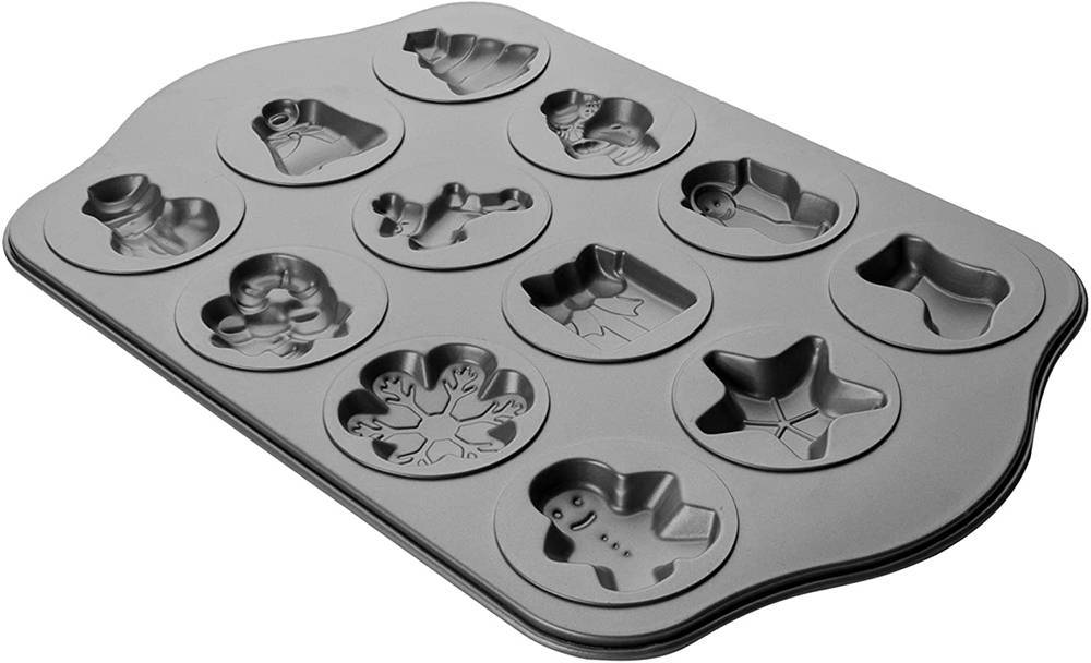 IBILI ΦΟΡΜΑ IBILI ΜΕ 12 ΣΧΕΔΙΑ ΑΛΟΥΜΙΝΙΟ 36X30X3CM