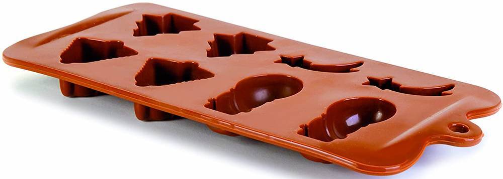 ΦΟΡΜΑ IBILI ΓΙΑ ΣΟΚΟΛΑΤΑΚΙΑ ΣΙΛΙΚΟΝΗ ΚΑΦΕ 21X10.5X2.5CM IBILI