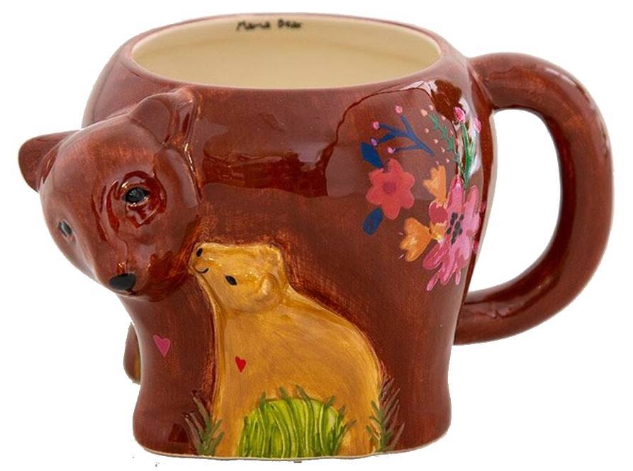 ΚΟΥΠΑ NATURAL LIFE ΑΡΚΟΥΔΑ ΚΕΡΑΜΙΚH ΚΑΦΕ 320ML NATURAL LIFE