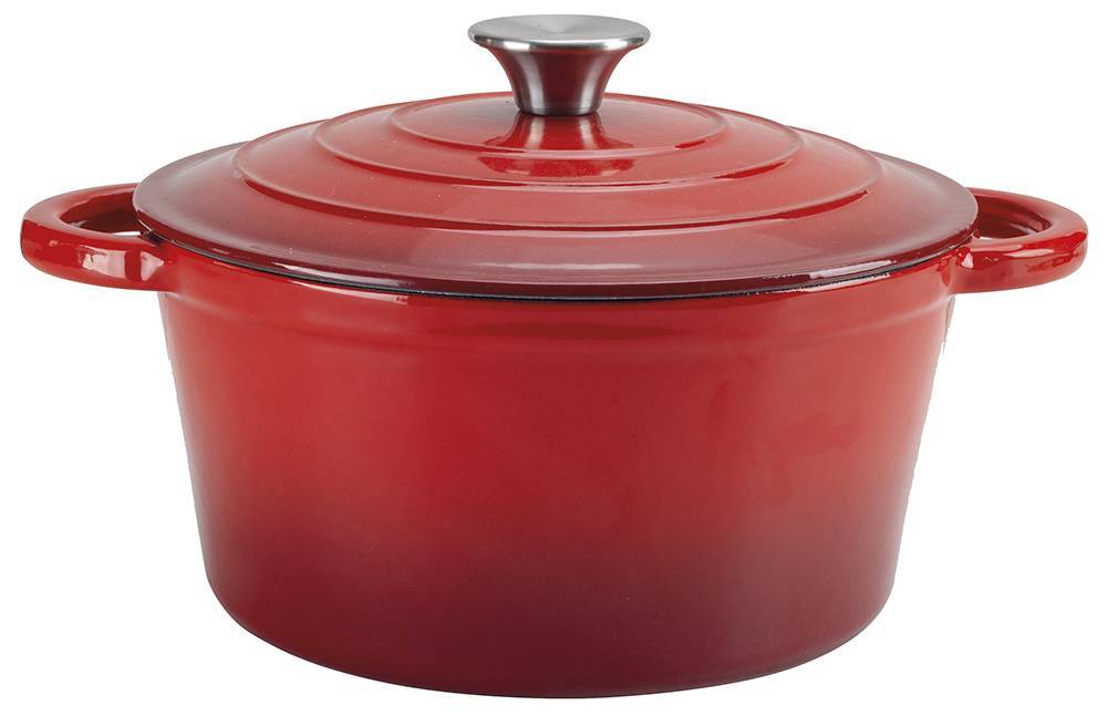 ΚΑΤΣΑΡΟΛΑ KAZIS ΜΑΝΤΕΜΙ ΜΕ ΕΠΙΣΜΑΛΤΩΣΗ KOKKINO (26CM)