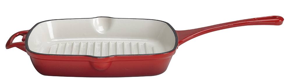 ΓΚΡΙΛΙΕΡΑ KAZIS MANTEMI ΜΕ ΕΠΙΣΜΑΛΤΩΣΗ KOKKINO (26X26CM)