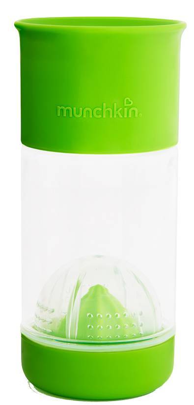 MUNCHKIN ΠΟΤΗΡΙ ΠΑΓΟΥΡΙ MUNCHKIN MIRACLE FRUIT INFUSER ΠΛΑΣΤΙΚΟ ΠΡΑΣΙΝΟ (410ML)