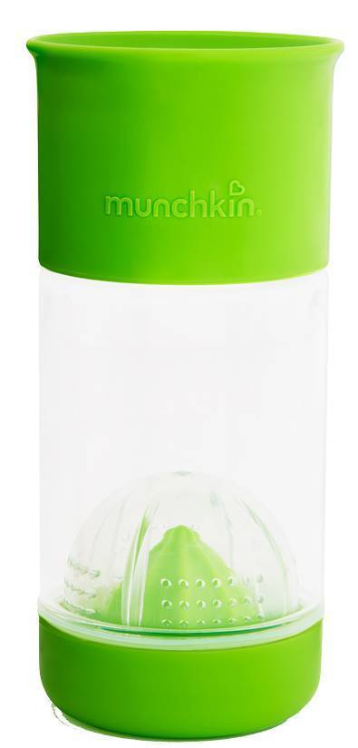 ΠΟΤΗΡΙ ΠΑΓΟΥΡΙ MUNCHKIN MIRACLE FRUIT INFUSER ΠΛΑΣΤΙΚΟ ΠΡΑΣΙΝΟ (410ML)