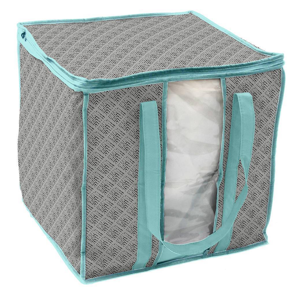 ΘΗΚΗ ΦΥΛΑΞΗΣ ESTIA MAZE ΓΚΡΙ 38X34X38CM