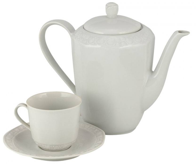 WM COLLECTION ΣΕΤ ΤΣΑΓΙΟΥ WM COLLECTION LOREL ΠΟΡΣΕΛΑΝΗ N.ΛΟΡΕΛ ΛΕΥΚΟ 9ΤΜΧ