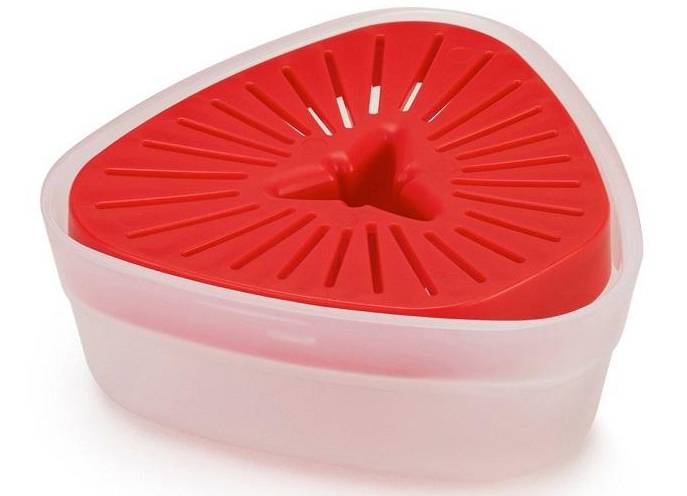 ΑΠΟΧΥΜΩΤΗΣ JOSEPH JOSEPH DUO ΠΛΑΣΤΙΚΟ ΚΟΚΚΙΝΟ 14Χ14Χ5.6CM JOSEPH JOSEPH