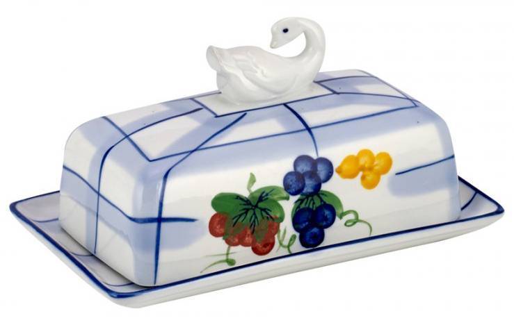 ΤΥΡΙΕΡΑ WMCOLLECTION 170/119 ΠΥΡΙΜΑΧΗ ΠΟΡΣΕΛΑΝΗ ΜΠΛΕ 21X12CM WM COLLECTION