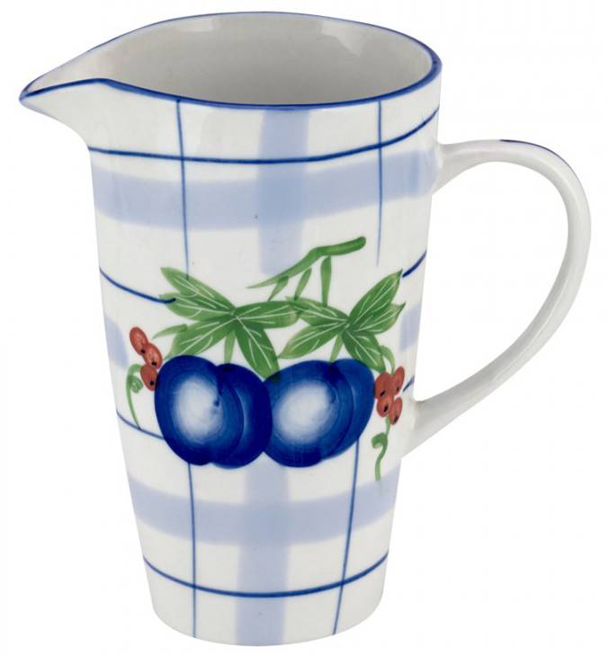 WM COLLECTION ΚΑΝΑΤΑ WMCOLLECTION 394/48 ΠΥΡΙΜΑΧΗ ΠΟΡΣΕΛΑΝΗ ΜΠΛΕ 10X18CM