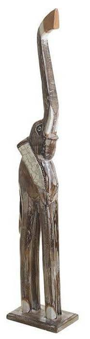 ΔΙΑΚΟΣΜΗΤΙΚΟΣ ΕΛΕΦΑΝΤΑΣ INART POLYRESIN ΜΠΕΖ 17X10X80CM INART