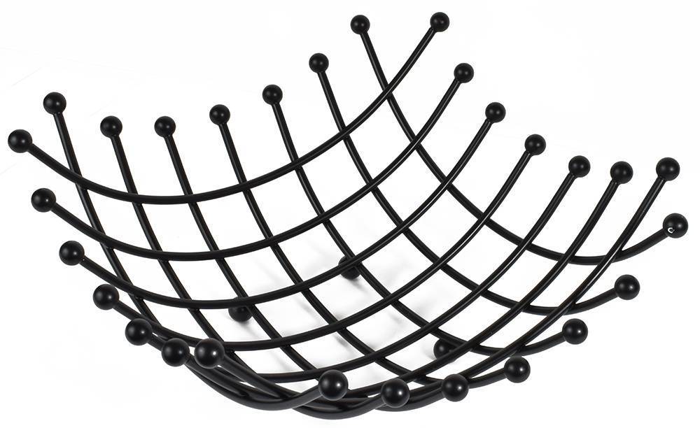 ΦΡΟΥΤΙΕΡΑ ESTIA ELEGANT ΜΑΥΡΗ 29.9X29.9X13CM ESTIA