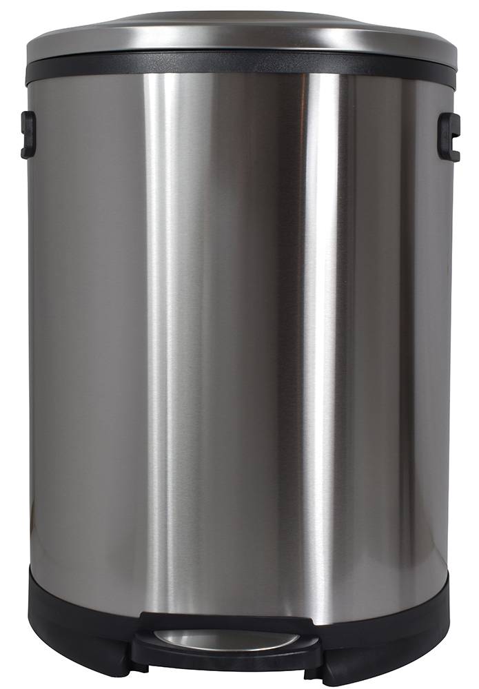 ΚΑΔΟΣ ESTIA ΙΝΟΞ MAT SOFT CLOSE 50L 38X48X68.4CM ESTIA