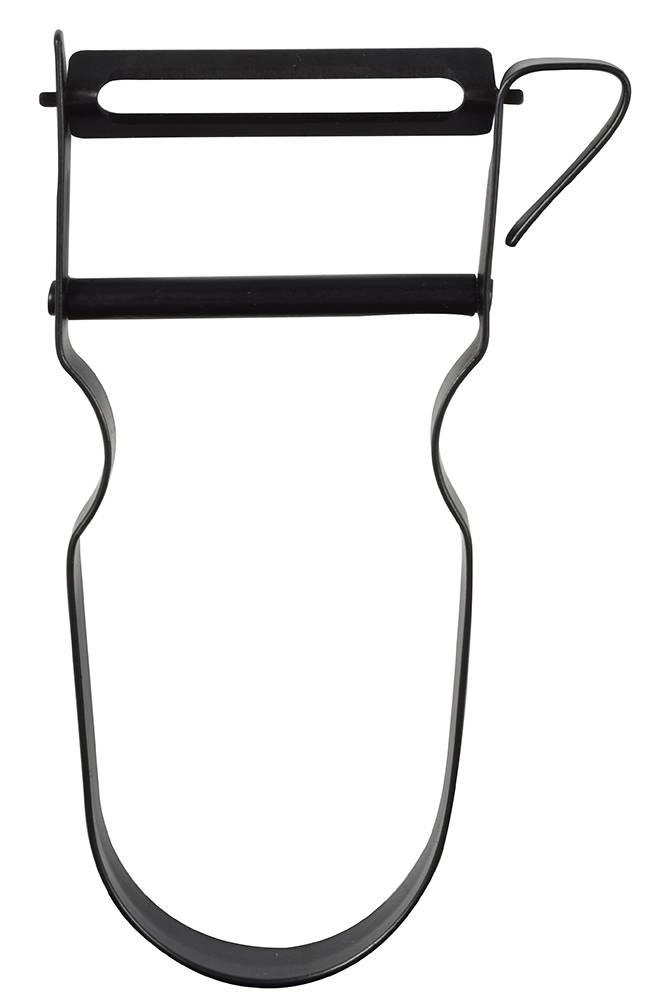 ΜΕΤΑΛΛΙΚΟΣ ΑΠΟΦΛΟΙΩΤΗΣ ESTIA ΠΕΤΑΛΟ ΜΑΥΡΟ 11.1X6.1X1.2CM ESTIA